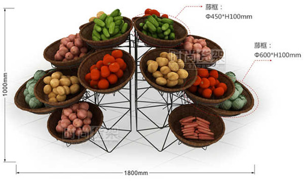 超市貨架_果蔬貨架